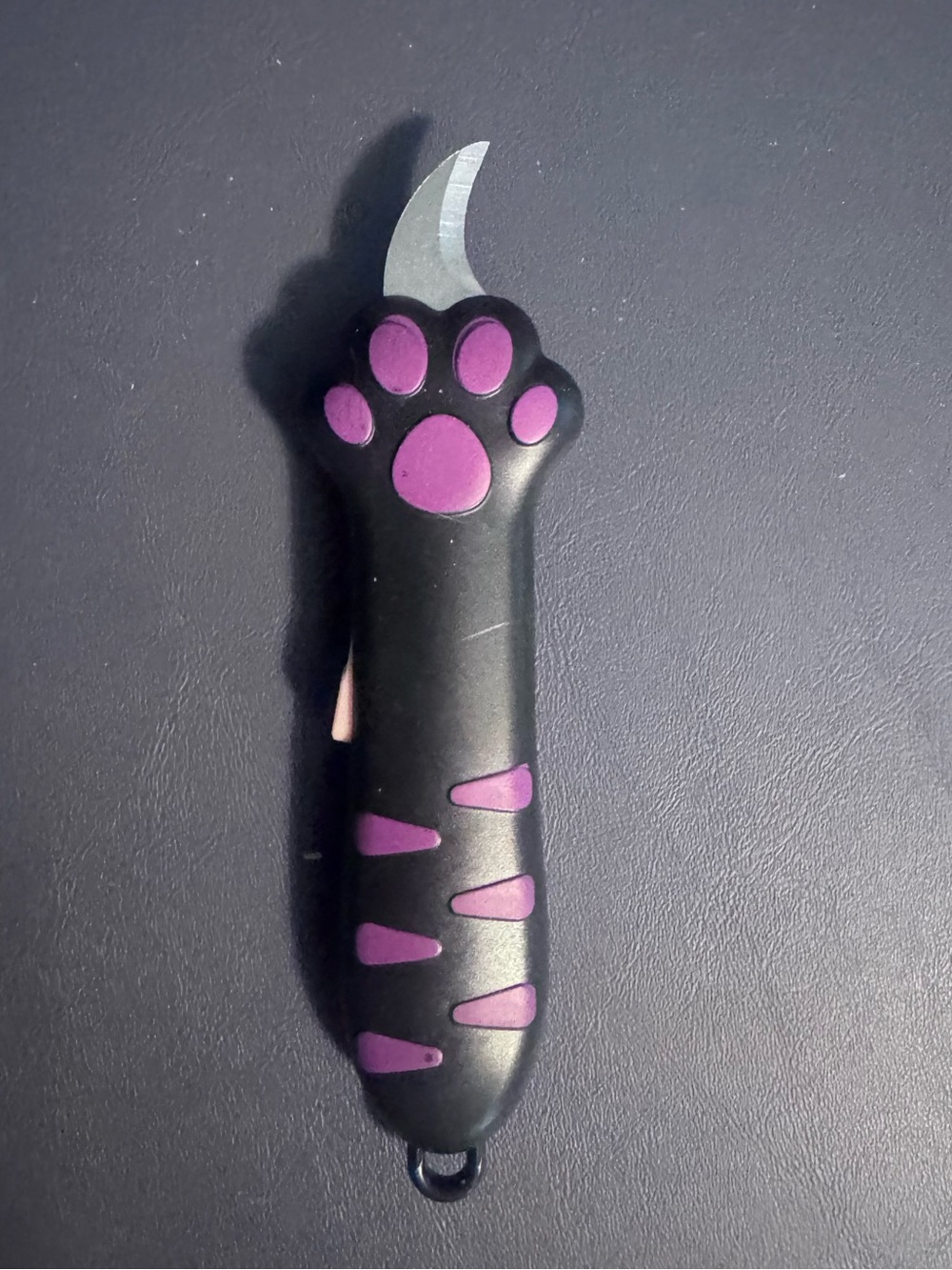 Black & Purple Cat Paw Box Opener - Picture 4 of 6